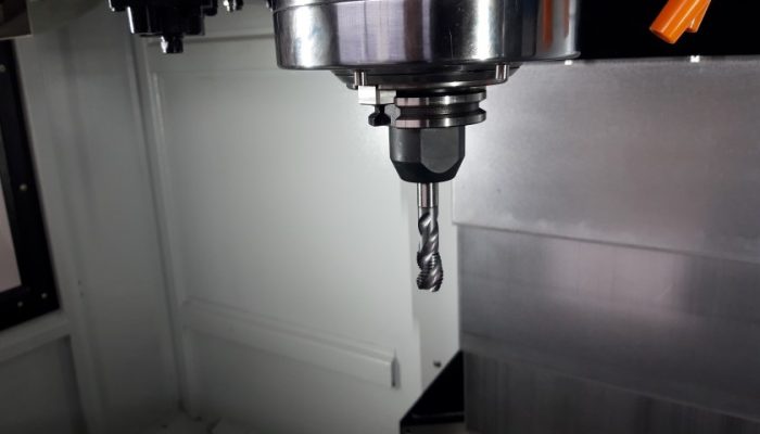 Fräser in einem Bearbeitungszterum